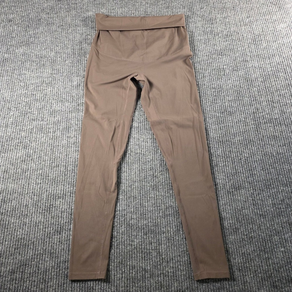 Poshdivah Brown Maternity Leggings High Waisted Yoga Pants XS‎ Brown